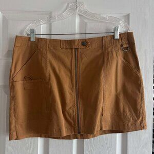 COPY - Cargo Utility A-Line Mini Skirt - Wild Fable™ Brown L